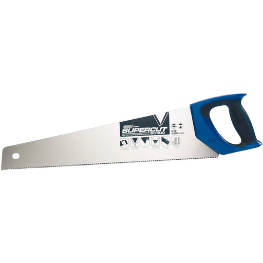 Draper Expert Supercut® Soft Grip Hardpoint Handsaw, 500mm/20", 11tpi/12ppi