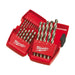 Milwaukee Red Hex Drill Bits HSS-TIN 19pc Milwaukee - Town Tools 
