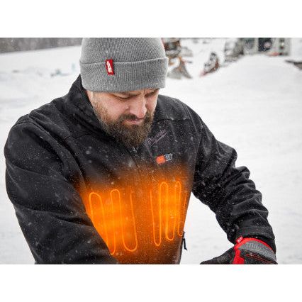 Milwaukee M12Hpjbl2-0(L) Heated Jacket Blk 4932480073 Milwaukee - Town Tools 