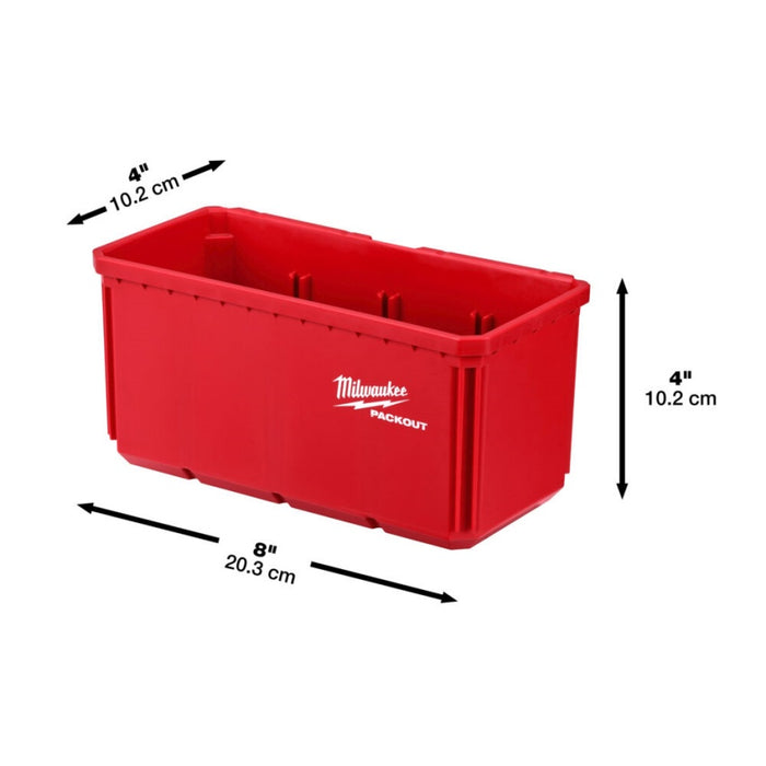 Milwaukee Packout 10X20 Cm Nest Bin2 Pcs. 4932480699 Milwaukee - Town Tools 