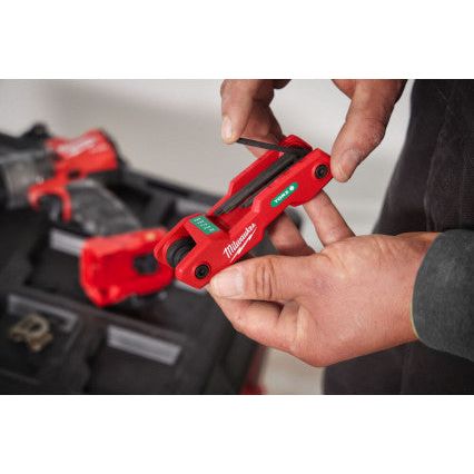 Milwaukee 8Pc Folding Torx Key Set 4932480979 Milwaukee - Town Tools 