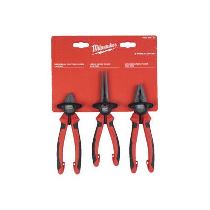 Milwaukee 4932492773 Pliers Set x3 Pcs Milwaukee - Town Tools 