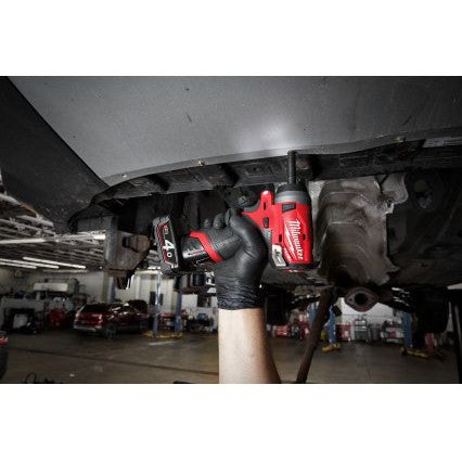 Milwaukee M12 FIW14-0 Fuel 1/4in Impact Wrench 12V Bare Unit Milwaukee - Town Tools 
