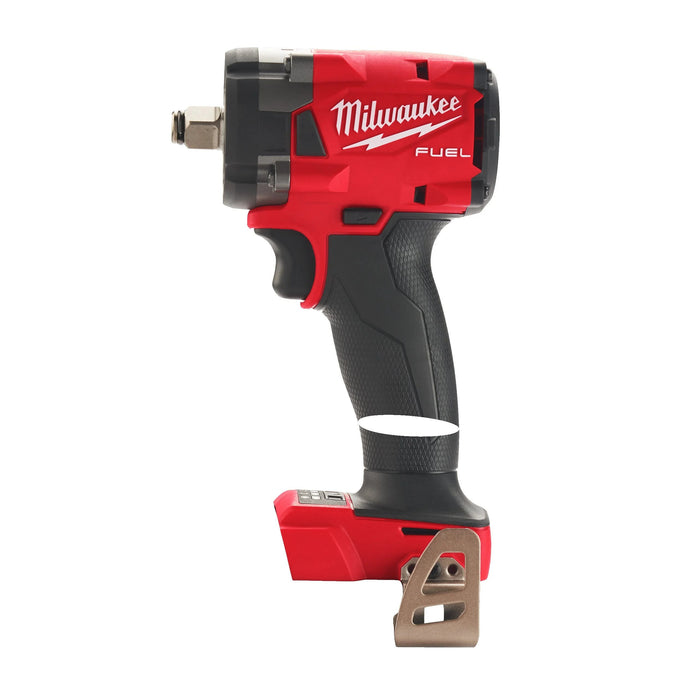 M18 FUEL Brushless 2nd Gen. 1/2" Compact Impact Wrench with Friction Ring Bare Unit / Kit Milwaukee - Town Tools 