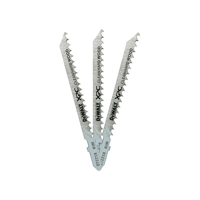 Dewalt Power Tools XPC Bi-Metal Wood Jigsaw Blades Pack of 3 T101DF DeWALT Power Tools - Town Tools