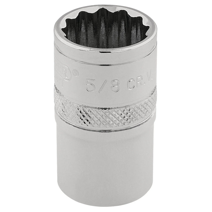 Draper Expert HI-TORQ® 12 Point Socket, Sq. Dr., 5/8" 1-3