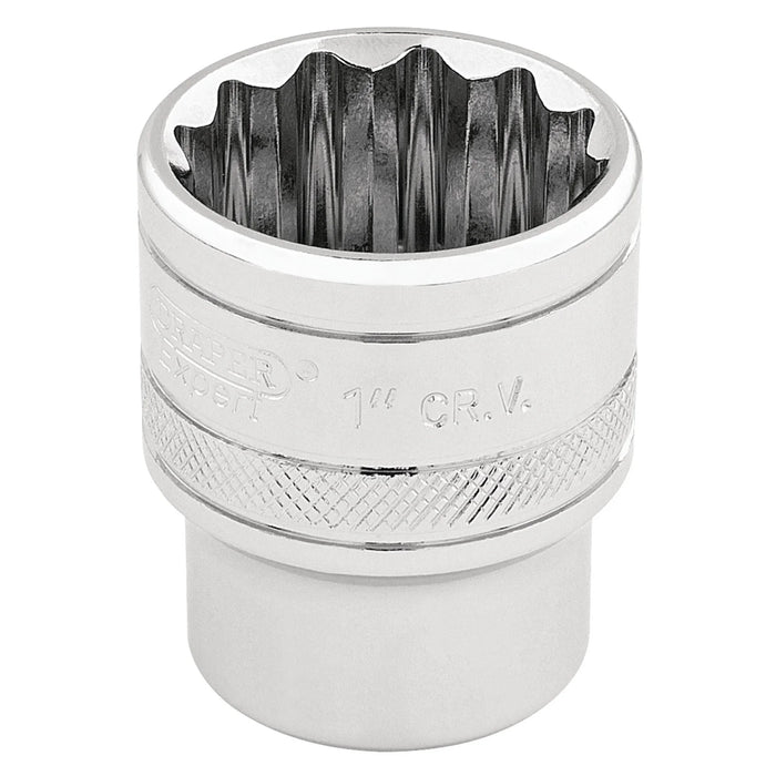 Draper Expert HI-TORQ® 12 Point Socket, Sq. Dr., 1" 1-3