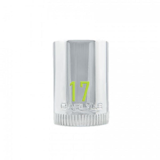 Carlyle Tools 3/8Dr 17mm 12Pt Chrome Socket - image 1