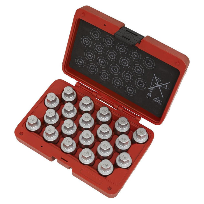 Sealey Locking Wheel Nut Key Set 20pc Vauxhall-B SX215 Sealey - Town Tools 