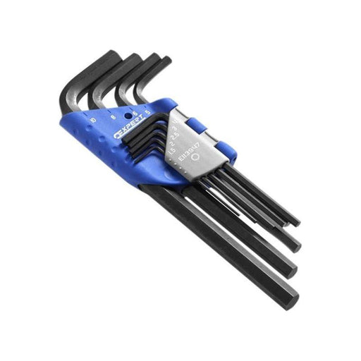 Expert Metric Hexagon Key Long Arm Set, 9 Piece Expert - Town Tools