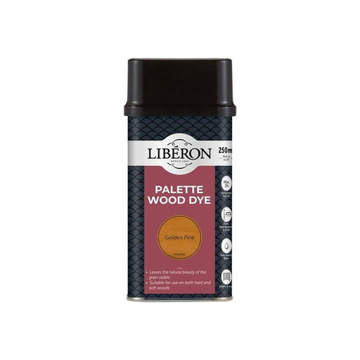Liberon Palette Wood Dye Golden Pine 250ml Liberon - Town Tools