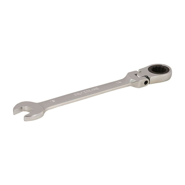 Silverline Flexible Head Ratchet Spanner 16mm Silverline - Town Tools 