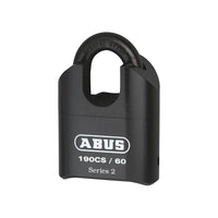 Abus Mechanical 190/60 60mm Heavy-Duty Combination Padlock Closed Shackle (4-Digit) Carded