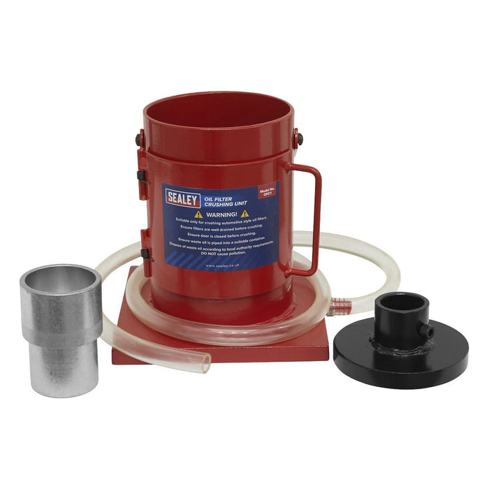 Sealey Oil Filter Crushing Unit OFC1 Sealey - Town Tools 
