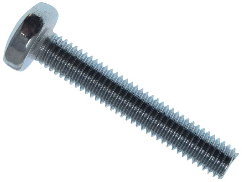 METALMATE Machine Screw Pozi Compatible Pan Head ZP M5 x 30mm Box 25 METALMATE� - Town Tools