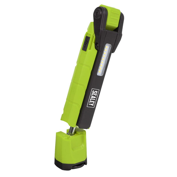 Sealey Rechargeable 360 Inspection Light 10W & 2 x 4W SMD LED - Green LED3605G Sealey - Town Tools 