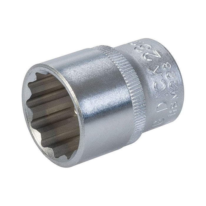 King Dick Socket SD 1/2" Metric 12pt 23mm King Dick - Town Tools 