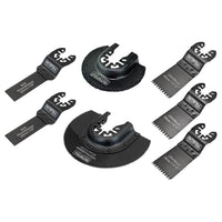 Faithfull Multi-Function Tool Blade Set, 7 Piece
