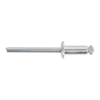 Sealey Aluminium Peel Back Rivet Standard Flange 4.8 x 19mm Pack of 200 RP4819