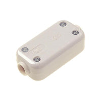 Dencon 2 Terminal Fixed Connector 5A White