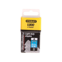 Stanley® Hand Tools TRA2 Light-Duty Staple 8mm TRA205T (Pack 1000)