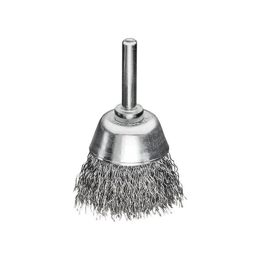 Lessmann Cup Brush with Shank D40mm x H15mm, 0.30 Steel Wire Lessmann - Town Tools