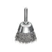 Lessmann Cup Brush with Shank D40mm x H15mm, 0.30 Steel Wire Lessmann - Town Tools