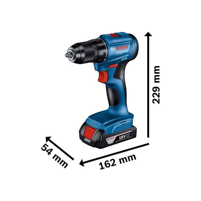 Bosch GSR 18V-45 Professional Drill Driver 18V Bare Unit Bosch - Town Tools