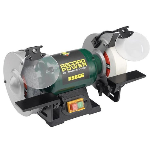 Record Power RSBG8 200mm (8in) Bench Grinder 550W 240V Record Power - Town Tools