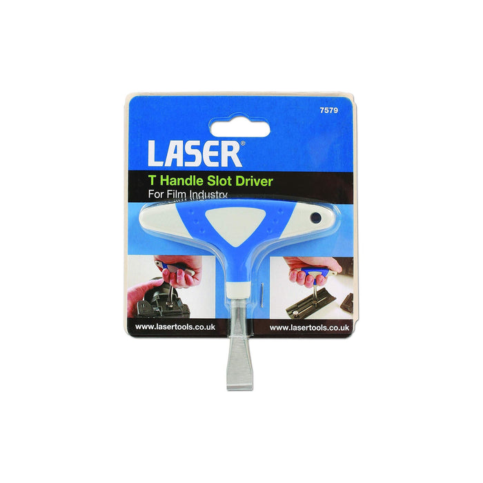 Laser T-Handle Slot Driver For Film Industry 7579 Laser - Town Tools 