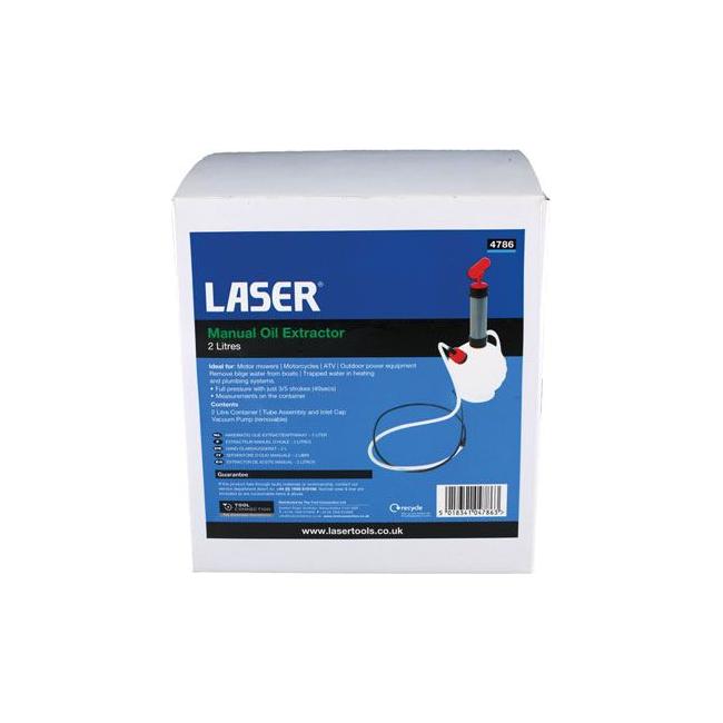 Laser Manual Oil Extractor 2L 4786 Laser - Town Tools 