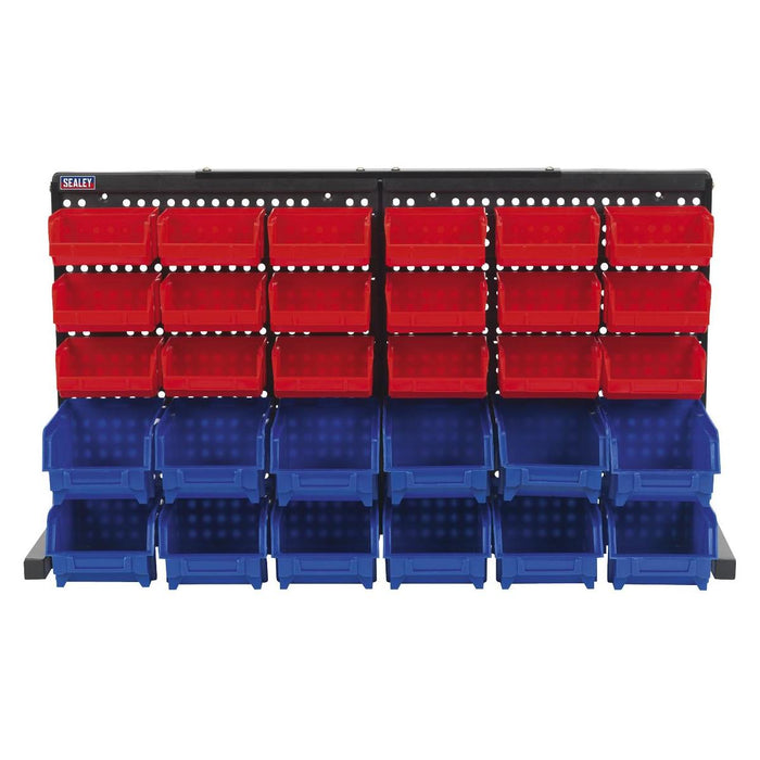 Sealey Bin Storage System Bench Mounting 30 Bins TPS1218 Sealey - Town Tools 