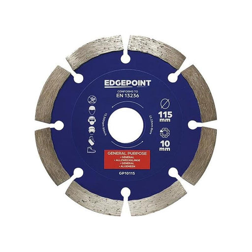 Edgepoint GP10115 General-Purpose Diamond Blade 115mm EdgePoint - Town Tools