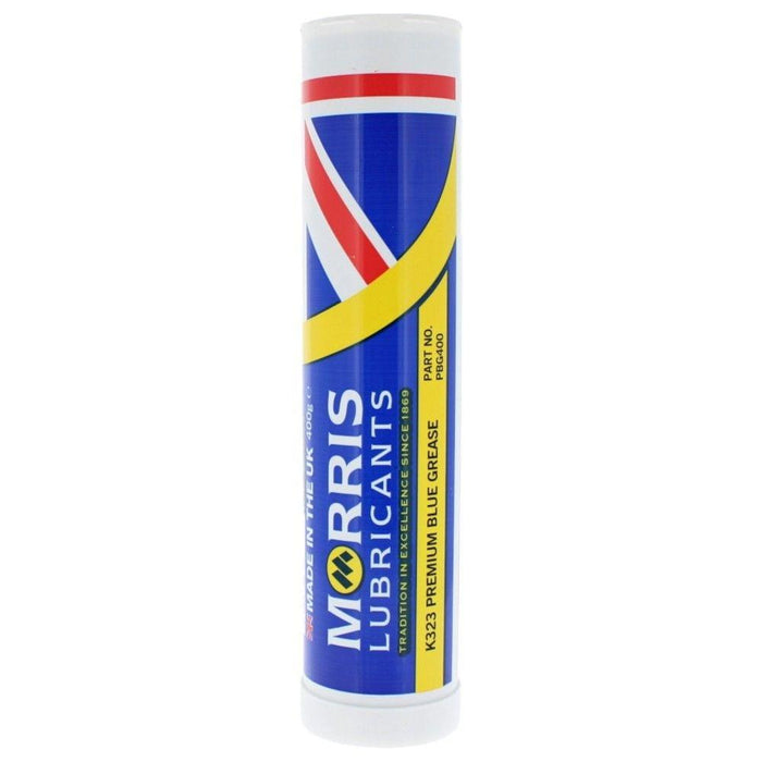 4x Morris K323 Blue Grease Cartridge 400g Premium Lithium Calcium High Pressure