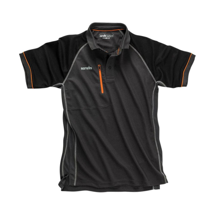 Scruffs Trade Active Polo Graphite S Scruffs - Town Tools 