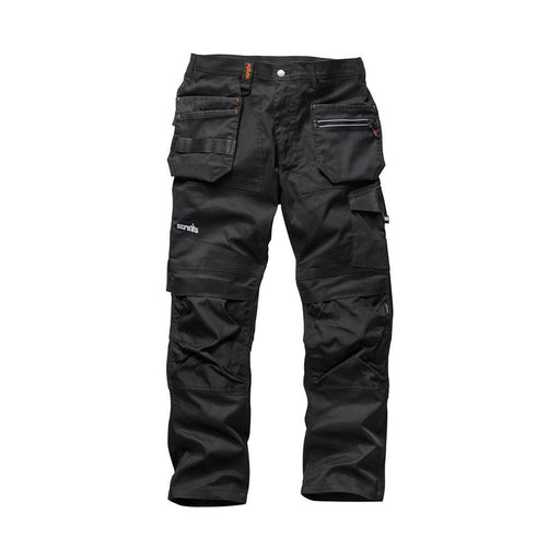 Scruffs Trade Flex Trousers Black 38S Scruffs - Town Tools 