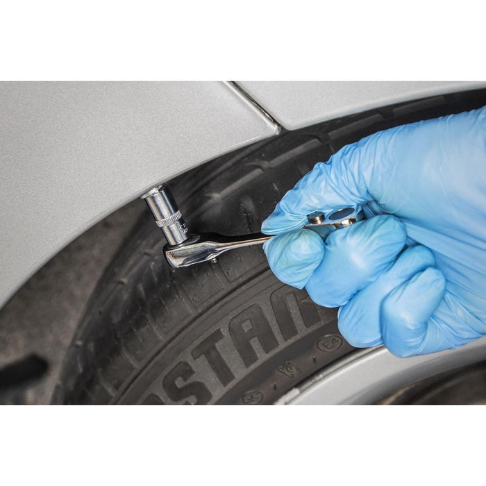 Siegen Siegen Micro Ratchet Bit Driver & Wrench 1/4"Hex x 1/4"Sq Drive S01251 Siegen - Town Tools 