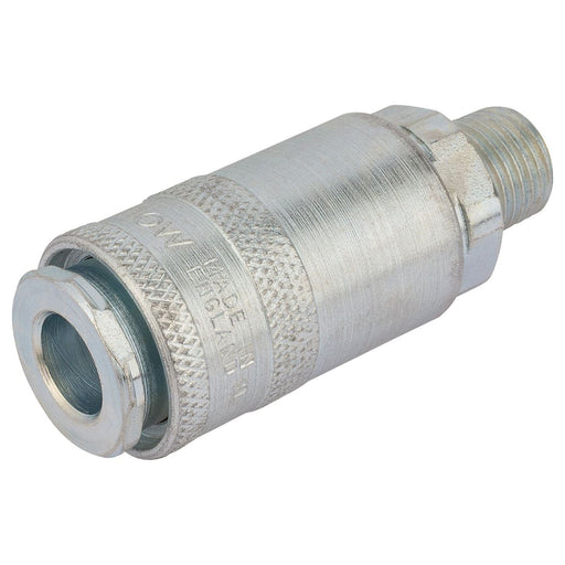 Draper 1/4" Male Thread PCL Tapered Airflow Coupling 37834 Draper - Town Tools 