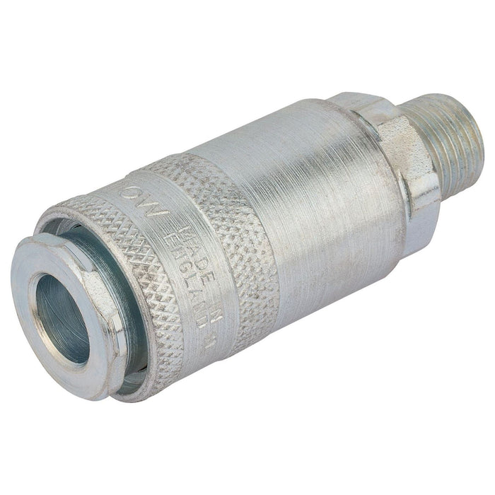 Draper 1/4" Male Thread PCL Tapered Airflow Coupling 37834 Draper - Town Tools 