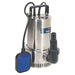 Sealey Submersible Stainless Water Pump Automatic 250L/min 230V WPS250A Sealey - Town Tools 