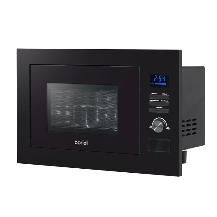 Baridi Integrated Microwave Oven with Grill 25L Capacity 900W - Black Baridi - Town Tools 