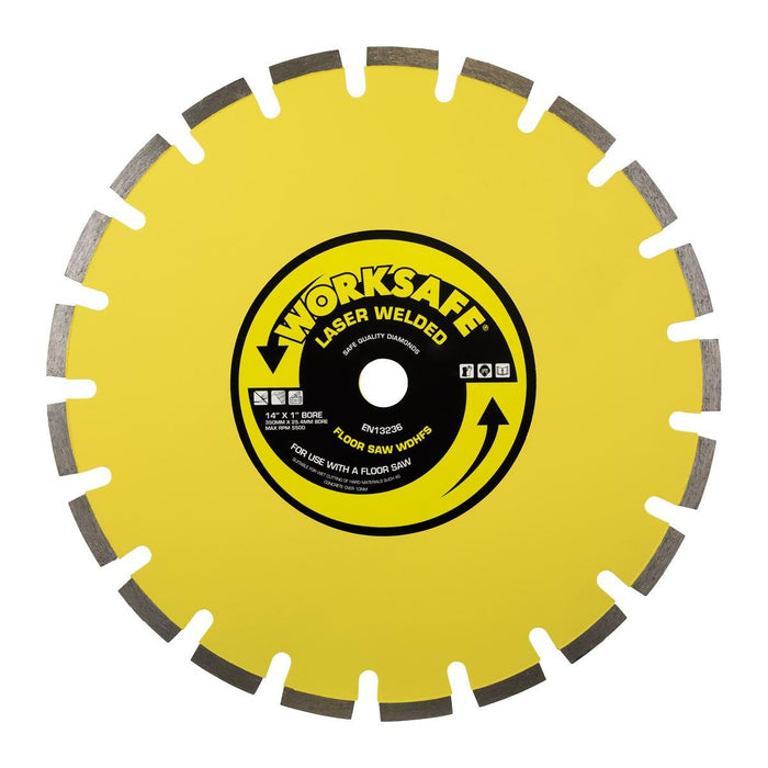 Sealey Floor Saw Blade (Hard)350 x 25mm WDHFS350 Sealey - Town Tools 