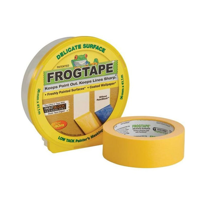 Shurtape FrogTape® Delicate Surface Masking Tape 36mm x 41.1m Shurtape - Town Tools