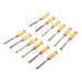 Silverline Wood Carving Set 12pce 200mm Silverline - Town Tools 