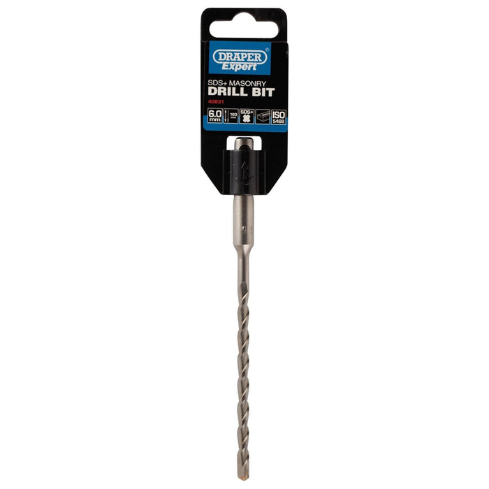 Draper SDS+ Masonry Drill Bit, 6.0 x 160mm 40831