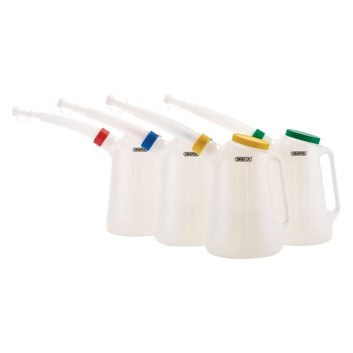 Draper Jug Set, 5L (4 Piece) 09181 Draper - Town Tools 