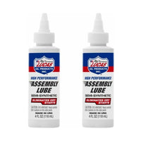 2X Lucas Oil Engine Builder Rebuild Assembly Lube Lubricant Semi-Synthetic 118ml