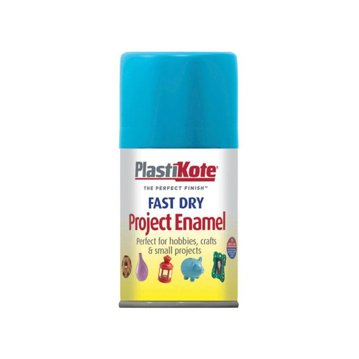 Plastikote Fast Dry Enamel Aerosol Sky Blue 100ml PlastiKote - Town Tools