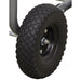 Heavy-Duty Hose Reel Cart with 30m Heavy-Duty Ø19mm Hot & Cold Rubber Water Hose Sealey - Town Tools 