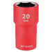 Draper XP1000 VDE Socket, 1/2" Sq. Dr., 20mm Draper - Town Tools